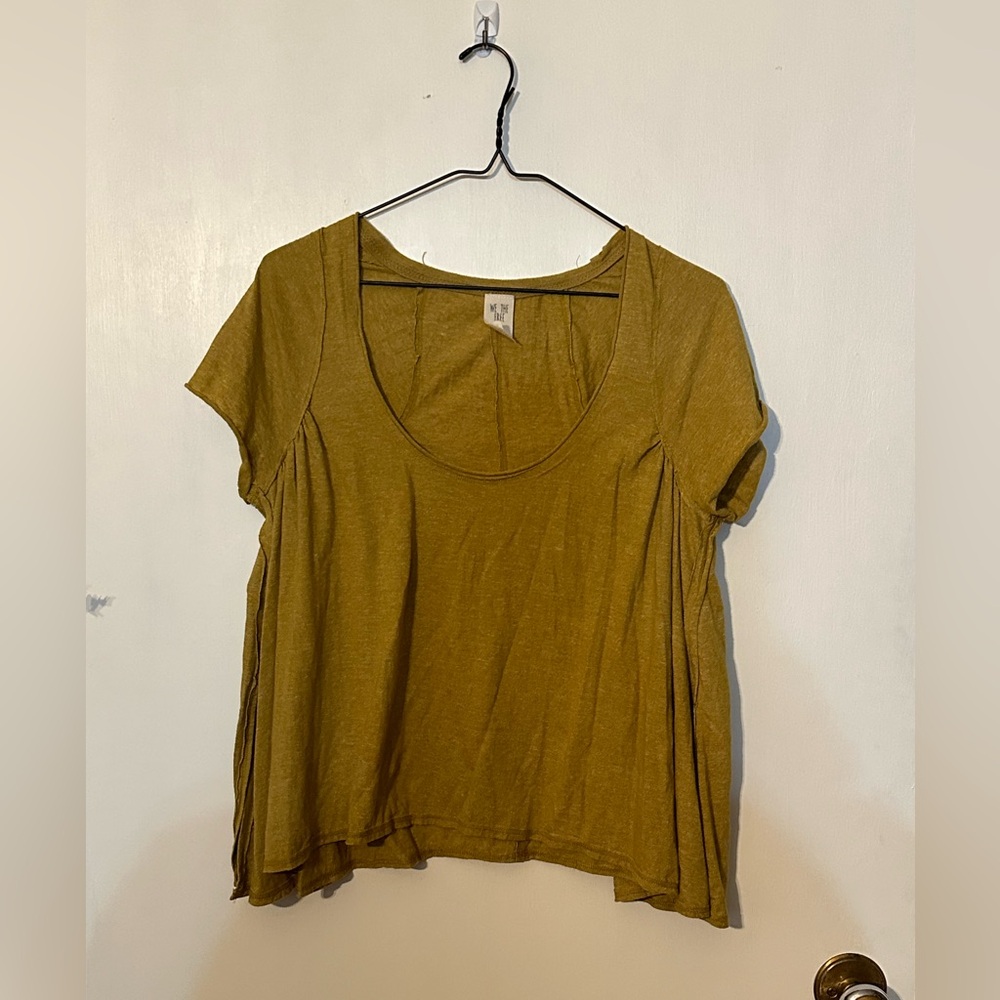 We The Free Olive Short Sleeve Tee